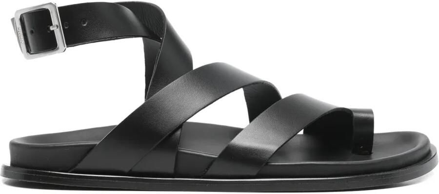 ALOHAS Tide sandalen met teenbandje Zwart