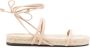 ALOHAS Rayna sandalen met veters Beige - Thumbnail 1