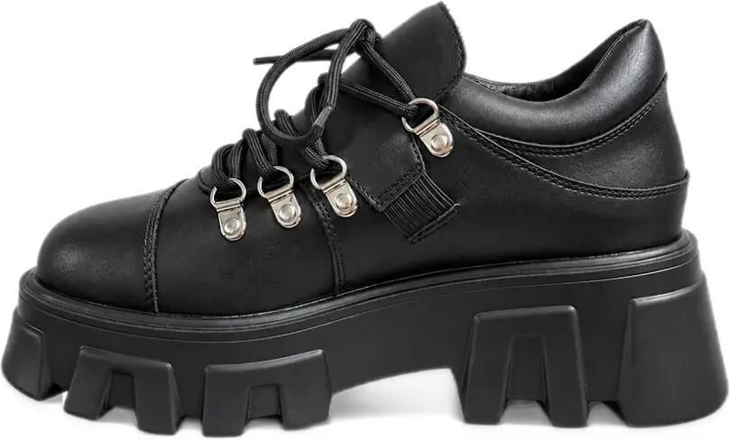 Altercore Auris buckled platform shoes Zwart - Foto 3