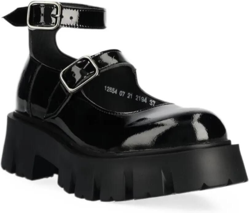 Altercore Constance pumps met plateauzool en gespsluiting Zwart - Foto 3