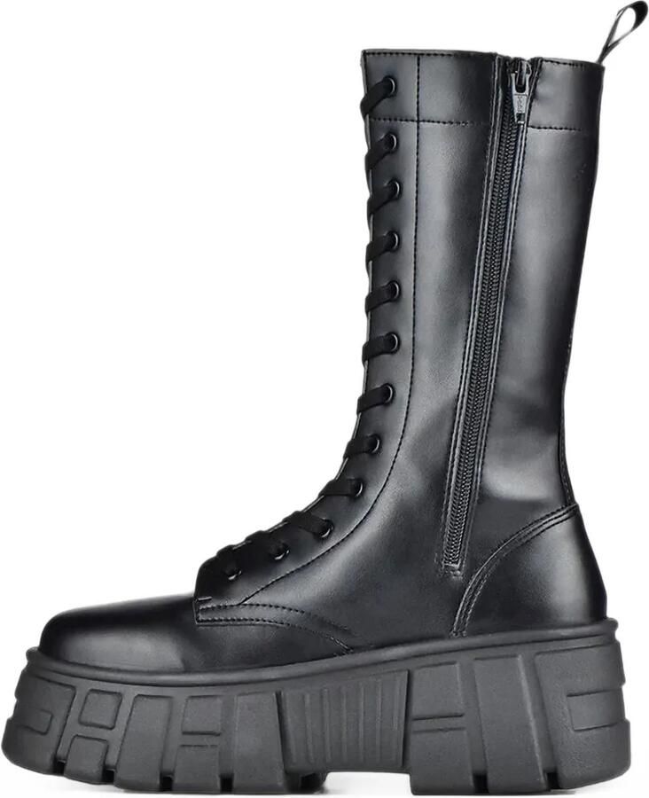 Altercore Iberis platform lace-up boots Zwart - Foto 5