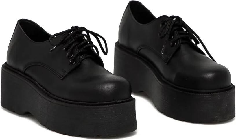 Altercore Spell derby schoenen met plateauzool Zwart - Foto 4