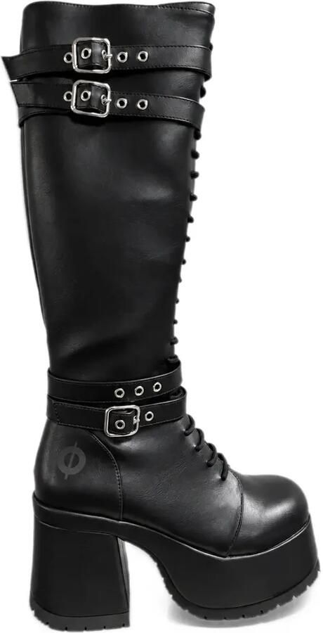 Altercore Zaya buckle-detail boots Zwart