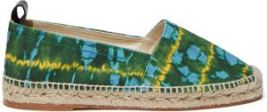 Altuzarra Espadrilles met tie-dye print Groen