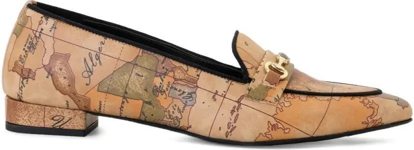 ALVIERO MARTINI 1° CLASSE Geo Classic Horsebit loafers Bruin