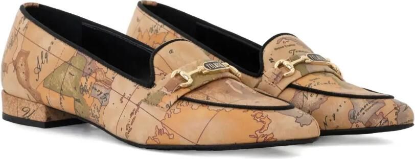 ALVIERO MARTINI 1° CLASSE Geo Classic Horsebit loafers Bruin - Foto 3