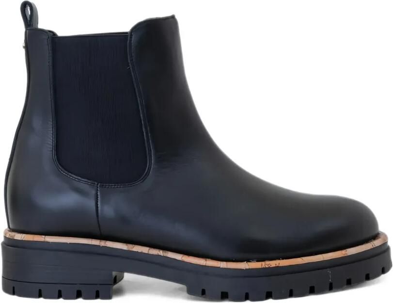 ALVIERO MARTINI 1° CLASSE leather Chelsea boots Zwart
