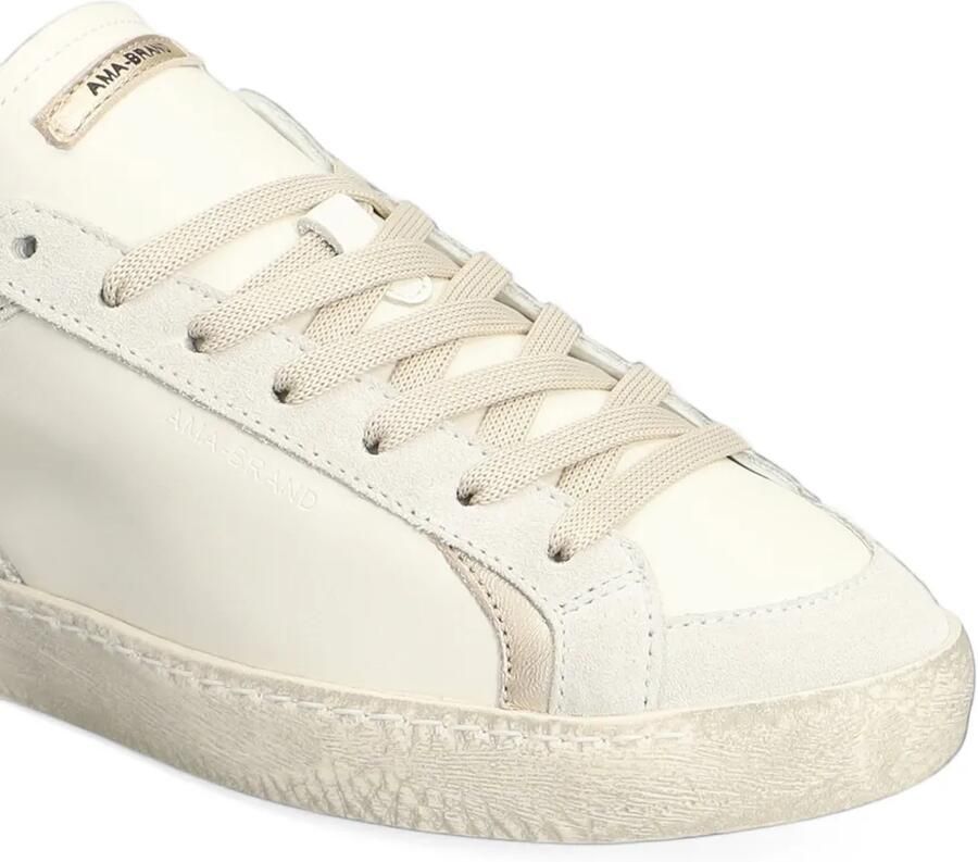 Ama Brand glitter-detail low-top sneakers Wit - Foto 2