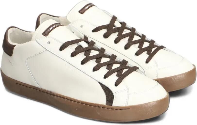 Ama Brand logo-print sneakers Wit - Foto 4