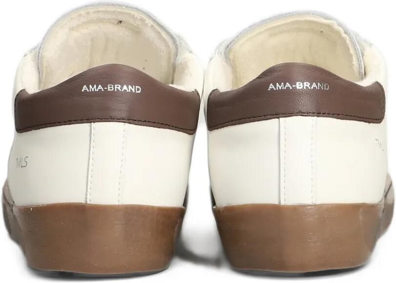 Ama Brand logo-print sneakers Wit - Foto 3