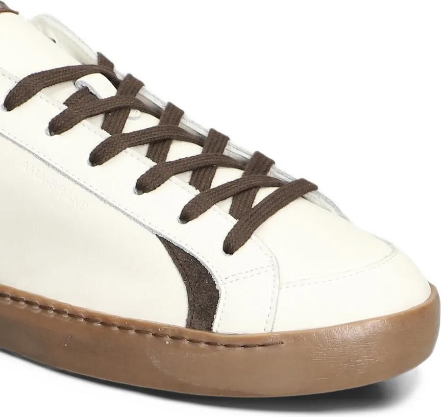 Ama Brand logo-print sneakers Wit - Foto 2