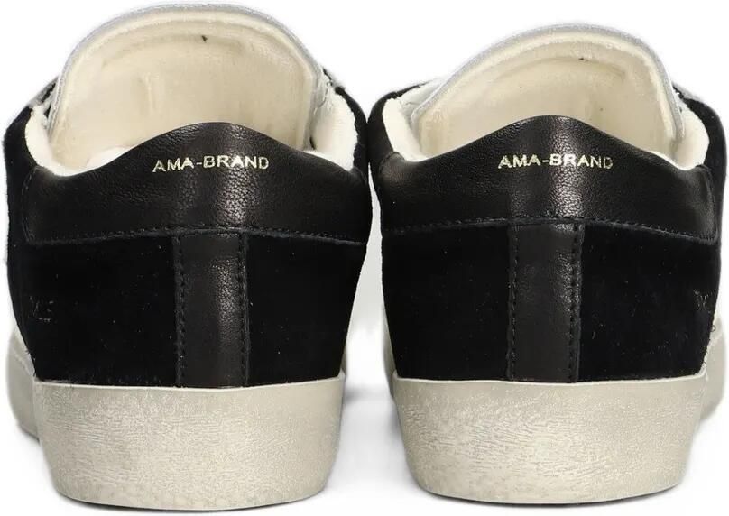 Ama Brand panelled lace-up sneakers Wit - Foto 3