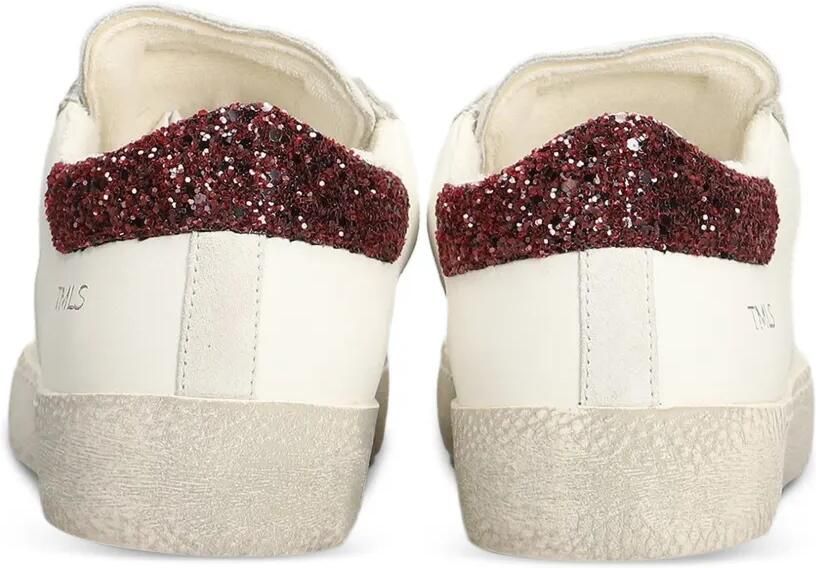 Ama Brand Sneakers met metallic afwerking en glitter-vlak Beige - Foto 3
