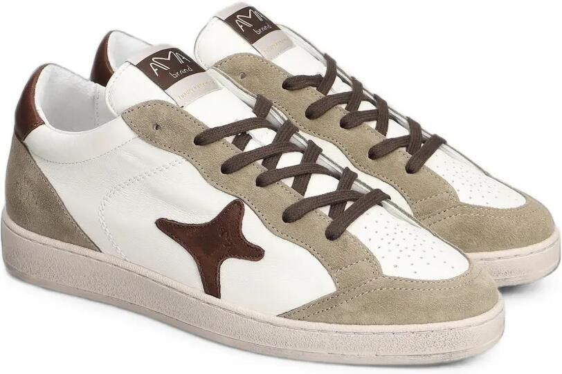 Ama Brand Sneakers met vlakken en ster-patch Wit - Foto 4