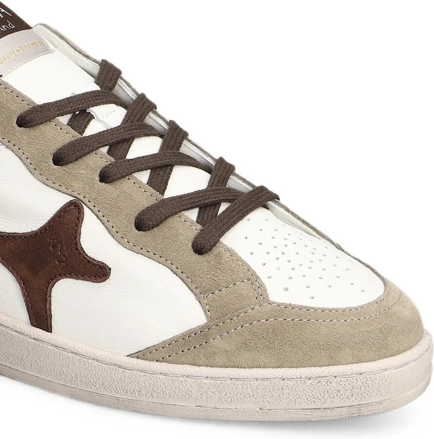 Ama Brand Sneakers met vlakken en ster-patch Wit - Foto 2