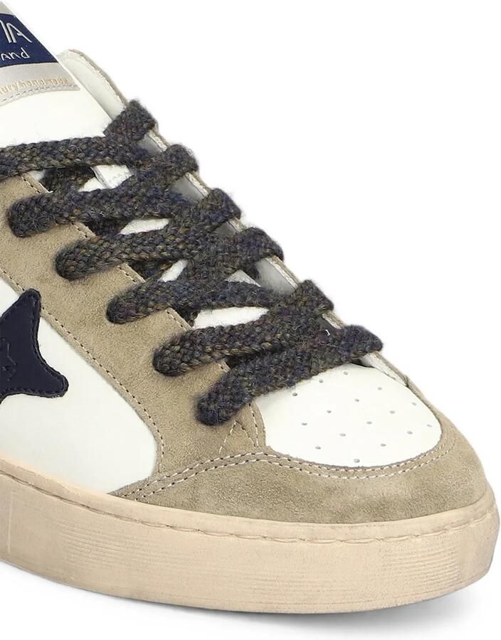Ama Brand Sneakers met vlakken en ster-patch Wit - Foto 2