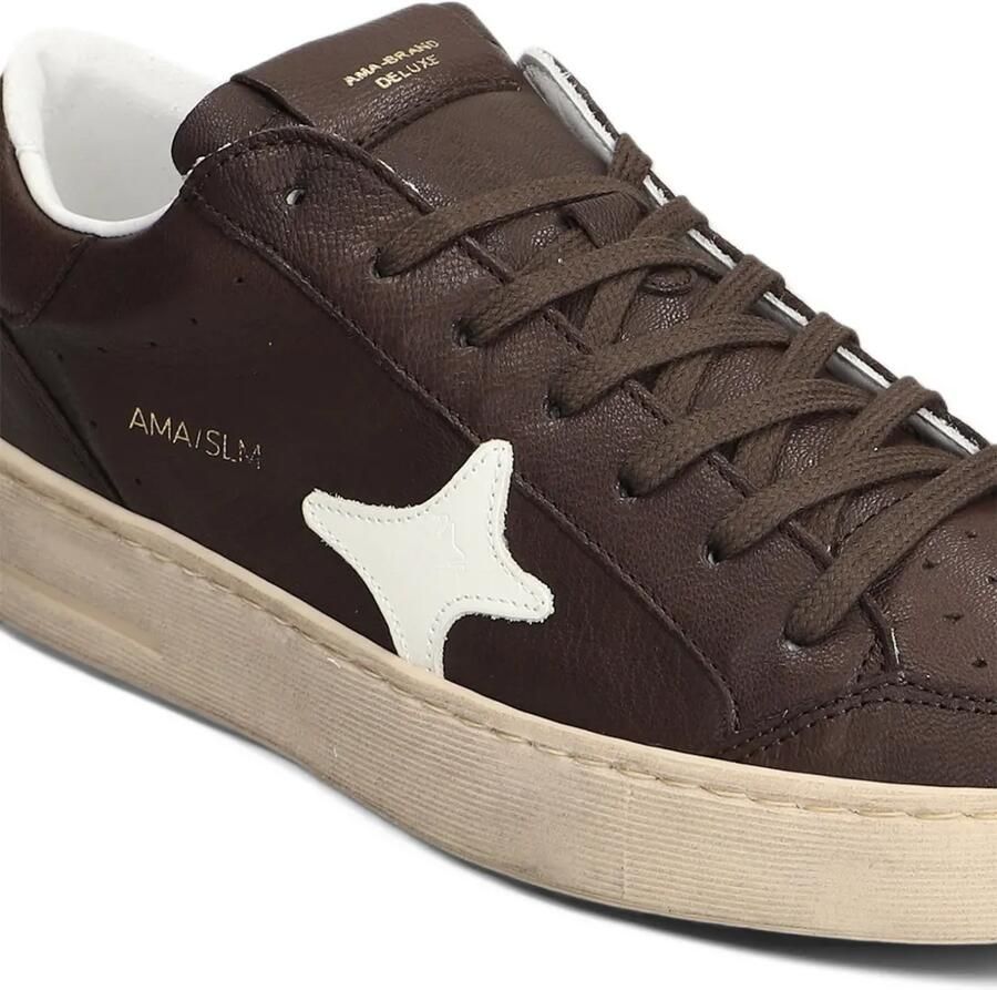 Ama Brand star-patch sneakers Bruin - Foto 2