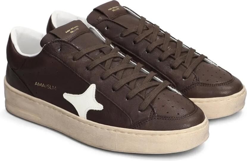 Ama Brand star-patch sneakers Bruin - Foto 4