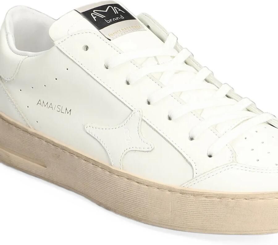 Ama Brand star-patch sneakers Wit - Foto 2