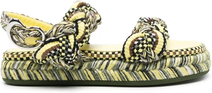 AMAMBAIH Maria 30mm sandalen Groen