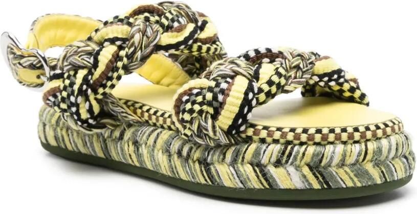 AMAMBAIH Maria 30mm sandalen Groen - Foto 4