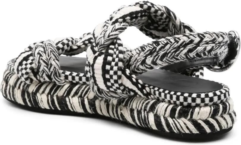 AMAMBAIH Maria 30mm sandalen Zwart - Foto 3