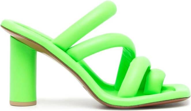 AMBUSH Leren sandalen Groen
