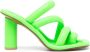 AMBUSH Leren sandalen Groen - Thumbnail 1