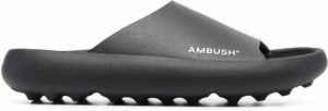 AMBUSH Slippers met logoprint Zwart