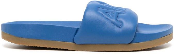 AMBUSH Slippers met logo Blauw