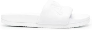 AMBUSH Slippers met logo Wit
