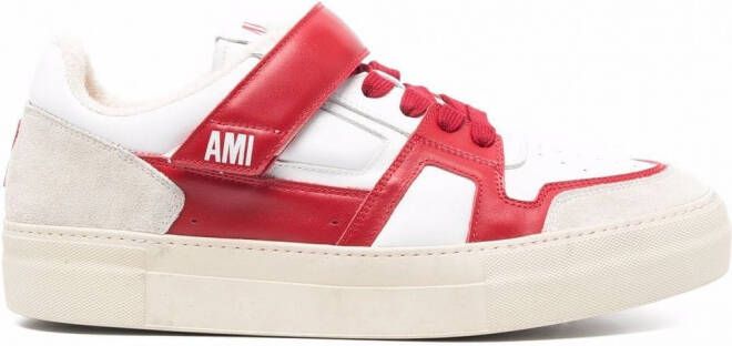 AMI Paris Ami de Coeur low-top sneakers Wit