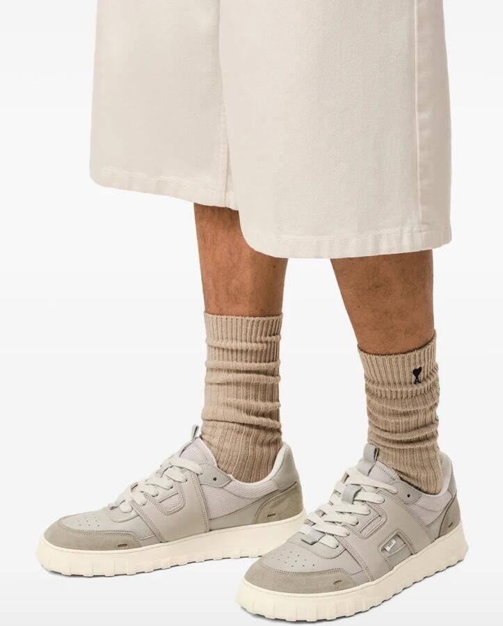 AMI Paris A Walk sneakers met vlakken Grijs - Foto 2