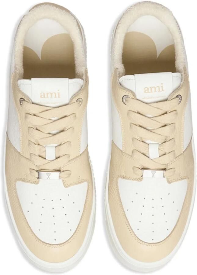AMI Paris Ami Arcade low-top sneakers Beige - Foto 3