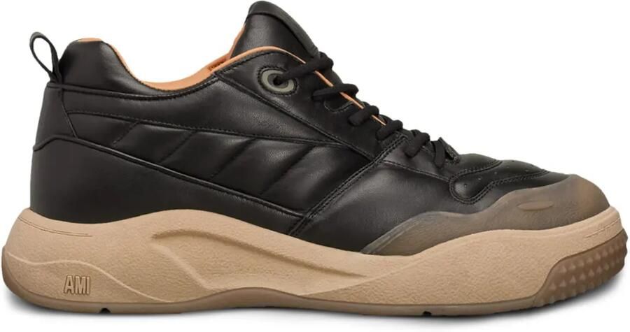 AMI Paris Ami SN1509 low-top sneakers Zwart
