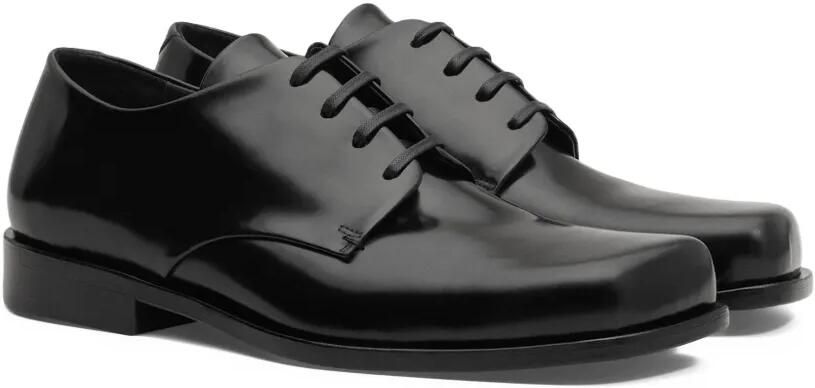 AMI Paris Derby schoenen met vierkante neus Zwart - Foto 4
