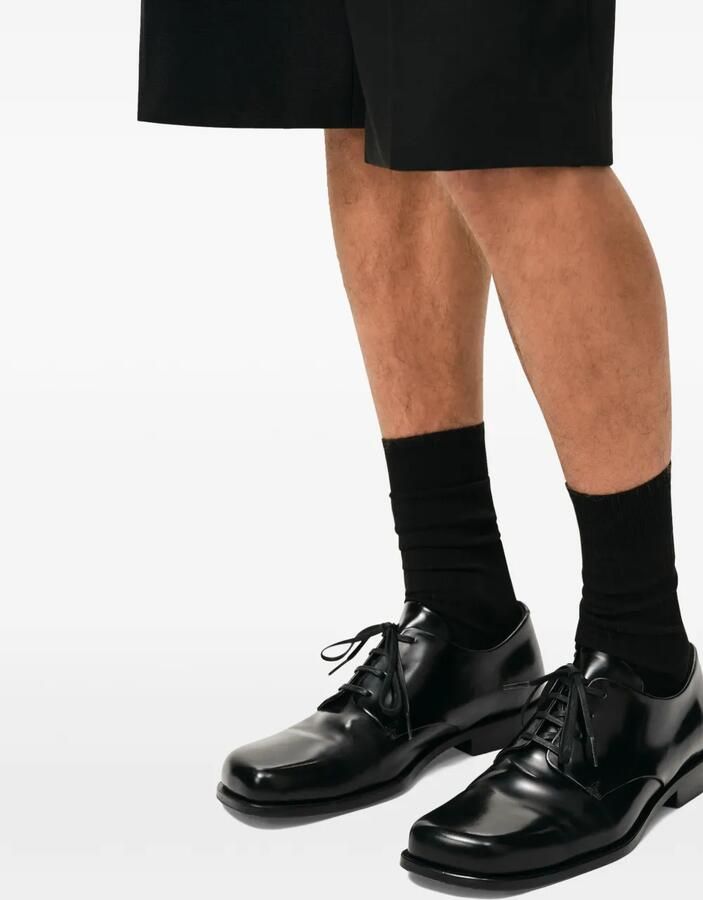 AMI Paris Derby schoenen met vierkante neus Zwart - Foto 2