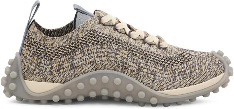 AMI Paris Gebreide Mirage sneakers Beige