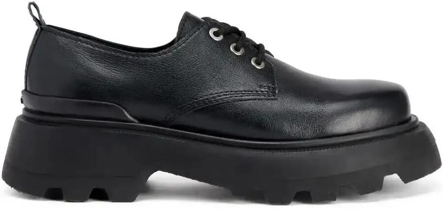 AMI Paris Leren loafers Zwart