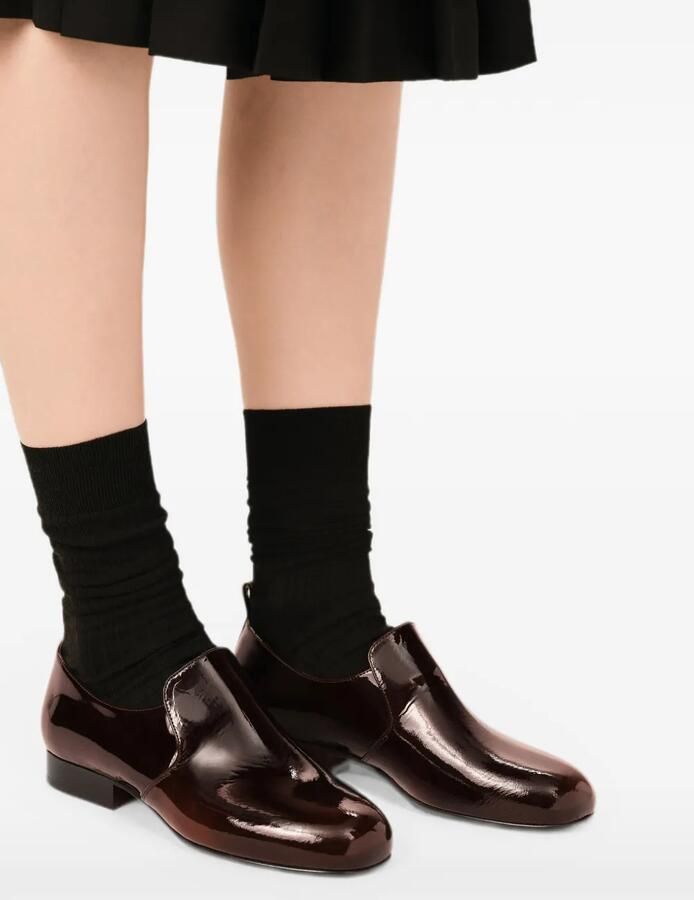 AMI Paris Leren schoenen Bruin - Foto 3