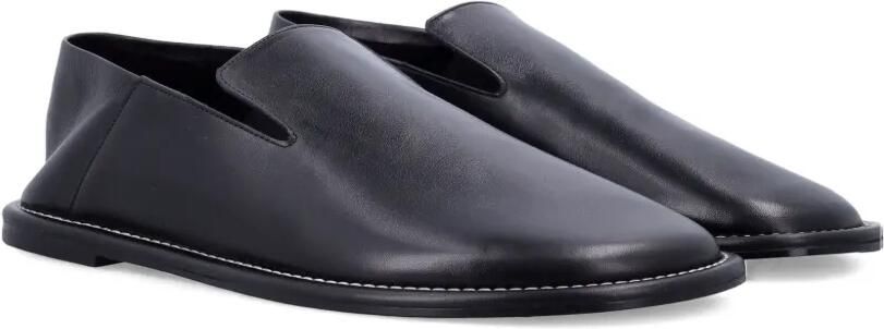 AMI Paris Loafers met stiksel Zwart