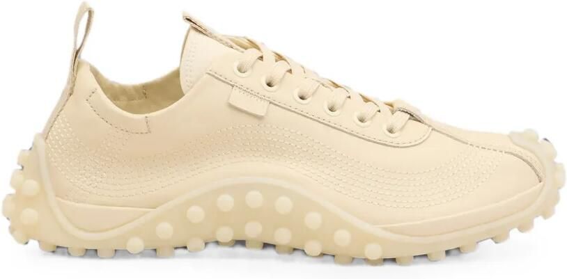 AMI Paris Mirage leren sneakers Beige