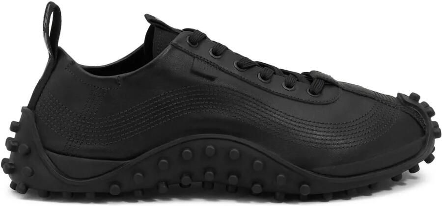 AMI Paris Mirage leren sneakers Zwart