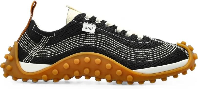AMI Paris Mirage sneakers met zwart mesh