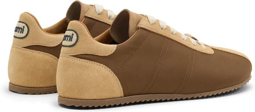 AMI Paris Nylon zachte sneakers Bruin - Foto 5