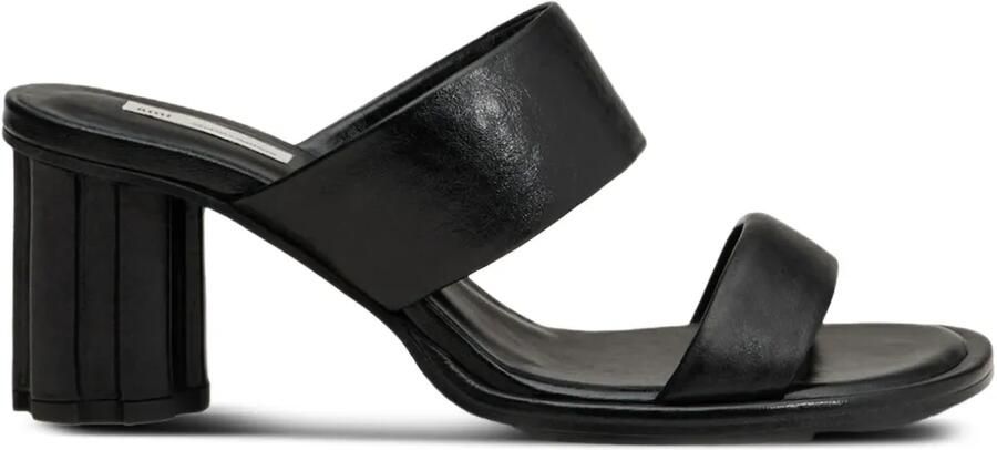 AMI Paris Piano sandalen Zwart
