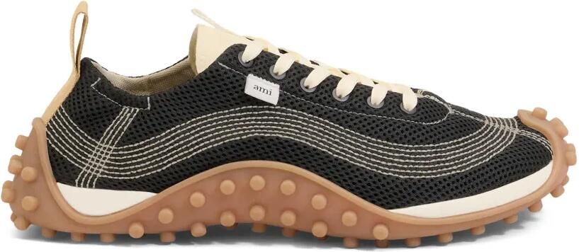 AMI Paris Sneakers met logopatch Zwart