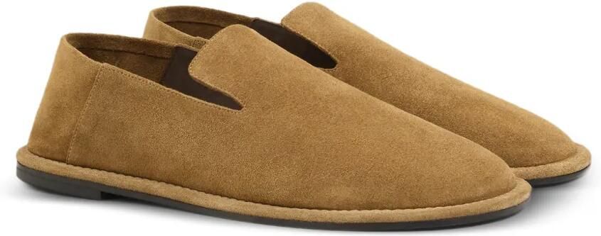 AMI Paris Suède loafers Bruin