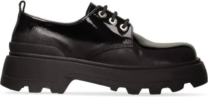 AMI Paris Leren derby schoenen Zwart