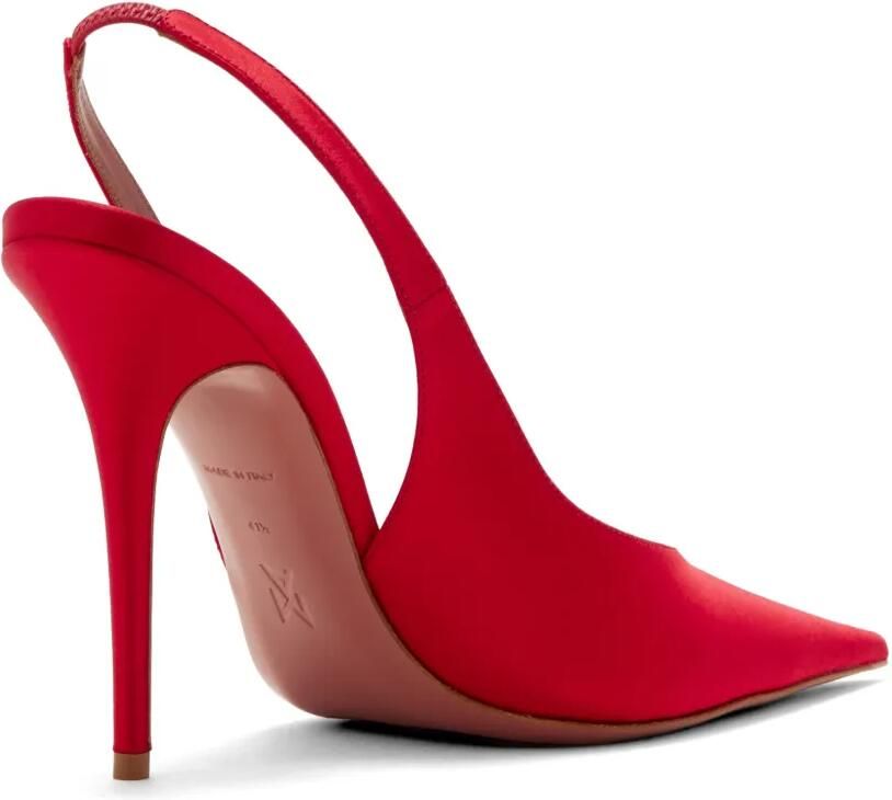 Amina Muaddi 105 mm Anok pumps Rood - Foto 4